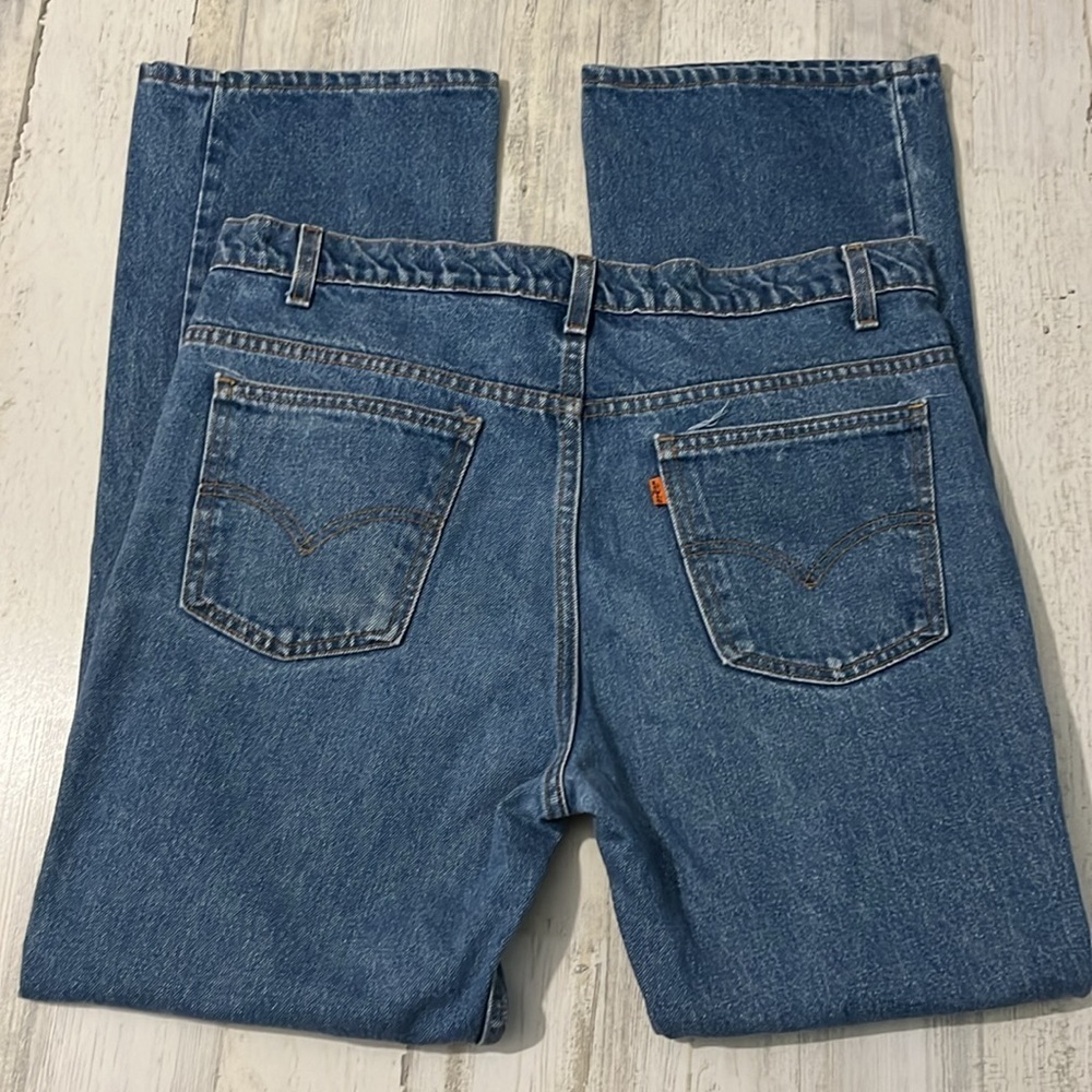 Vintage Orange Tab Levi’s Size 38 - Picture 5 of 12